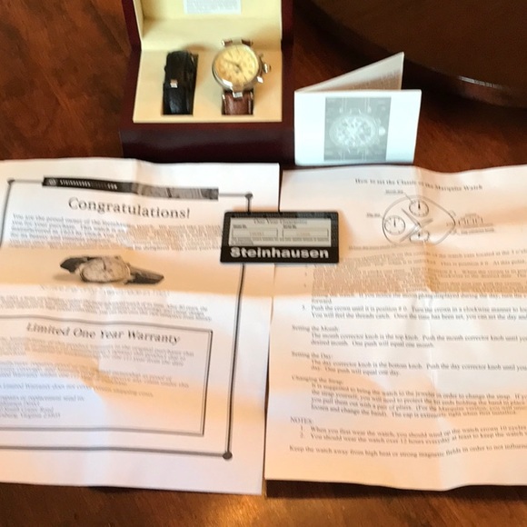 Steinhausen Triple Date Chronograph Watch - Picture 8 of 8